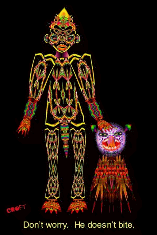 Animated Don't Worry, He Doesn't Bite